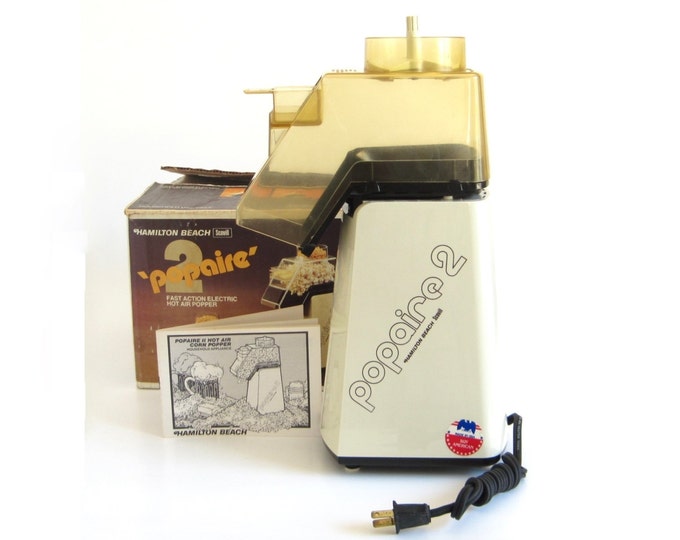 Popaire 2 Popcorn Popper Coffee Roaster Hamilton Beach Scovill Model