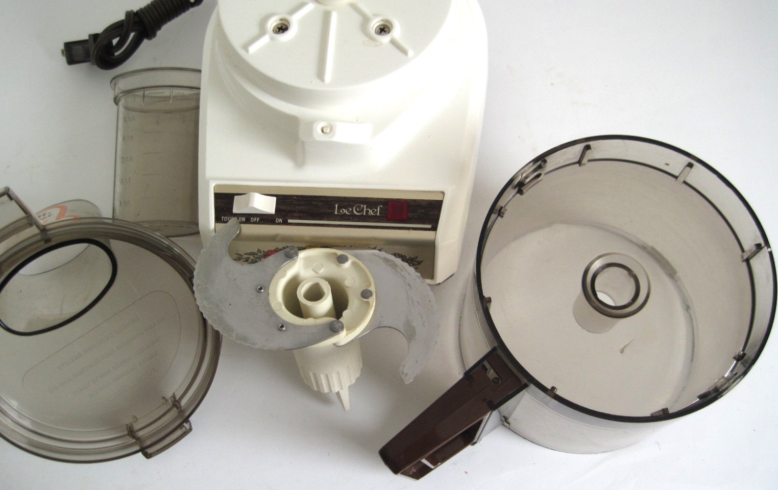 Sunbeam Le Chef Food Processor Catalog No. 1411 Service No. Etsy