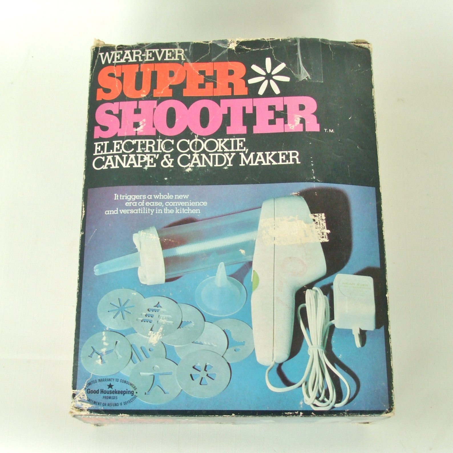 Wearever Super Shooter Cookie Press Electric complete Etsy