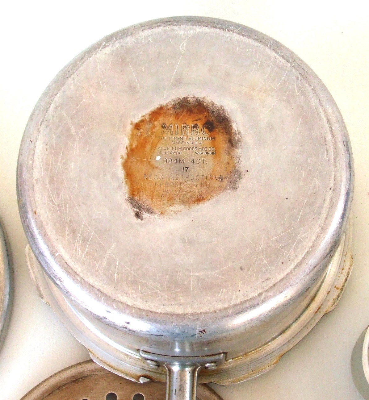 Working Mirro Pressure Cooker Pressure Canner 394M Steaming Etsy