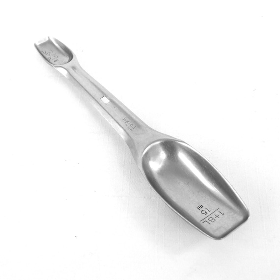 Foley Measuring Spoon, Double Sided, Stainless Steel, 1 Tablespoon