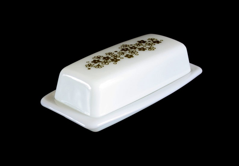 Pyrex Crazy Daisy Butter Dish 72B Lid or Base Etsy