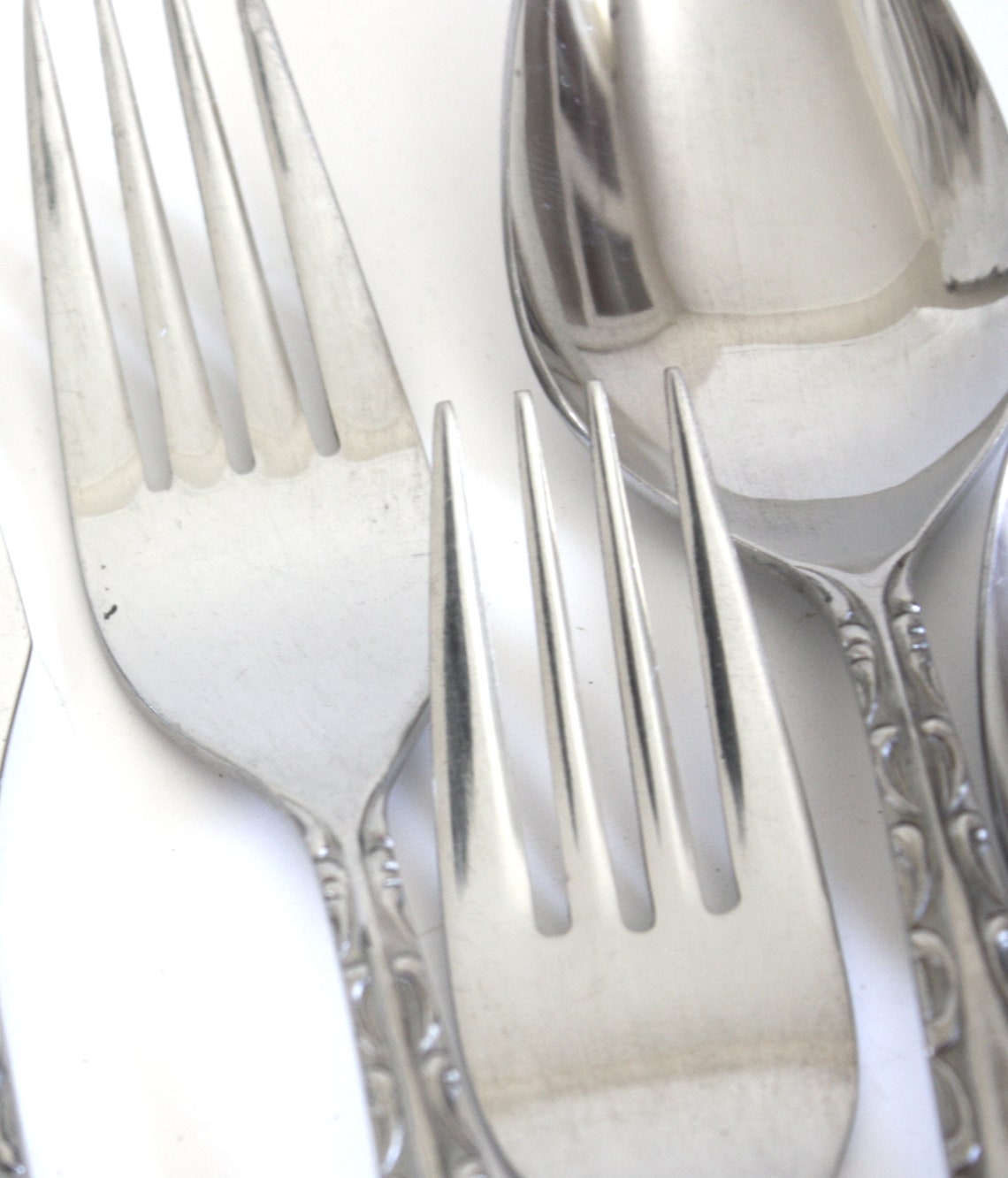 Black Handle Flatware Set Trutone by Princess Complete Etsy