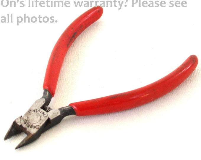 Vintage Snap on Tool Side Cutter Pliers Dikes Wire Snip AS IS Etsy