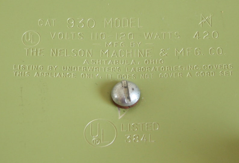 Electric Popcorn Popper Vintage Aluminum Dominion 1702 Etsy