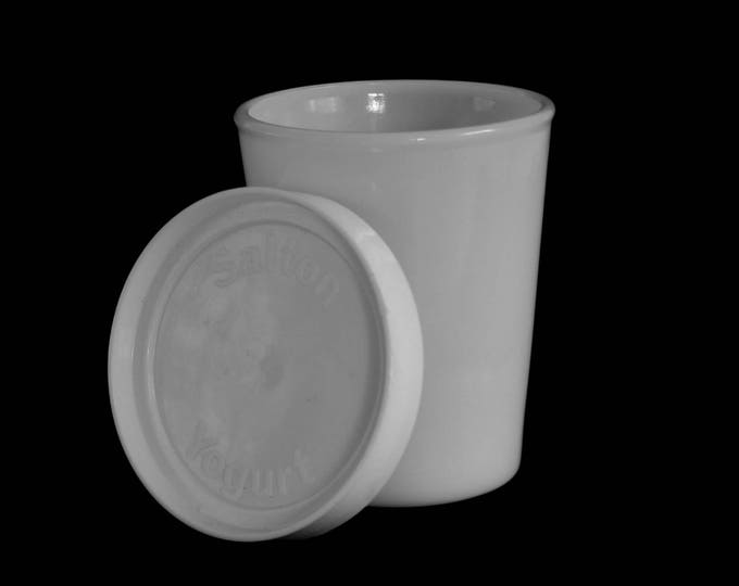 Salton Yogurt Maker Glass Cups & Lids YM4 Replacement Parts Etsy