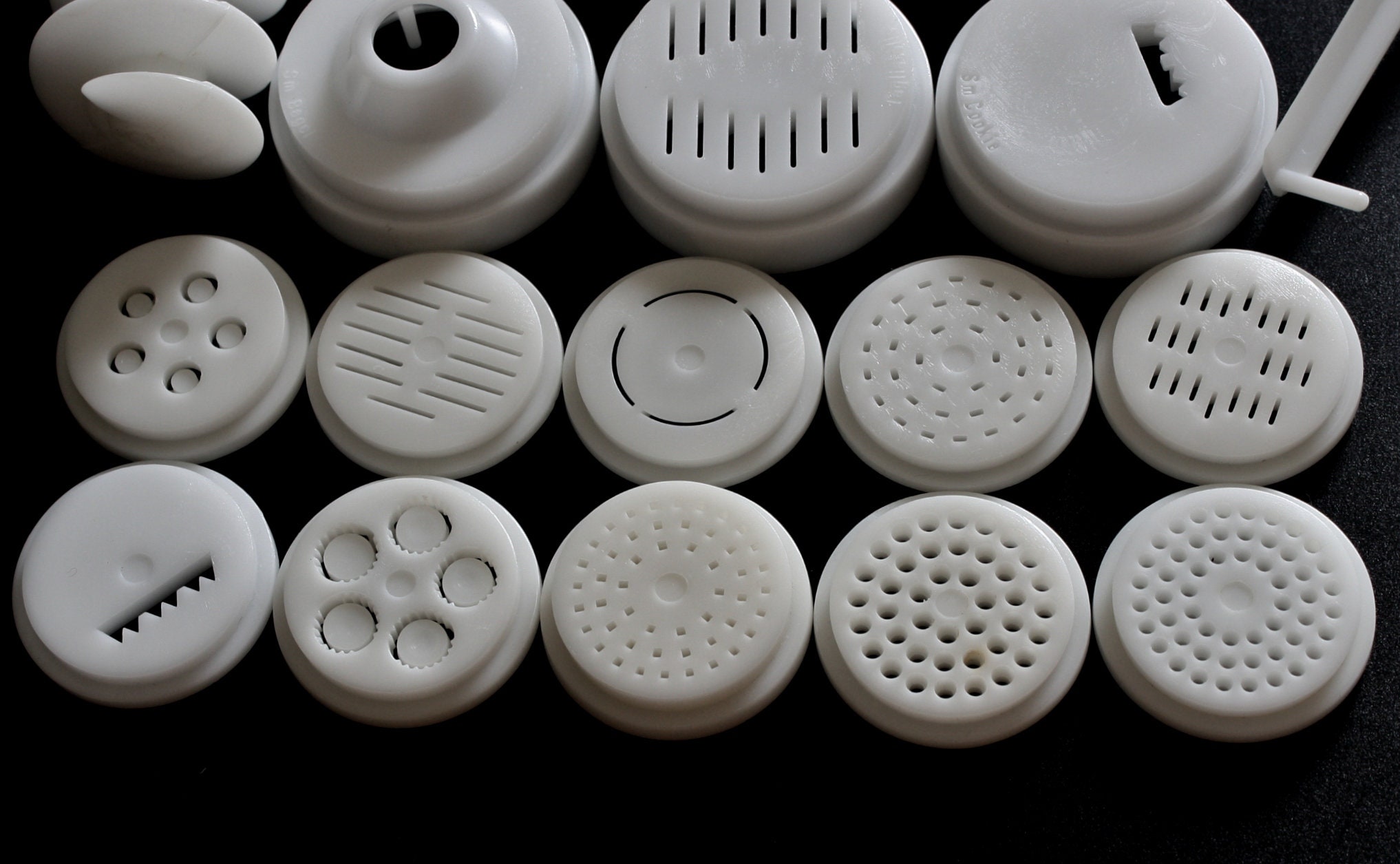 Popeil Pasta Maker Dies P400 Imperial Pasta Machine Disks Etsy