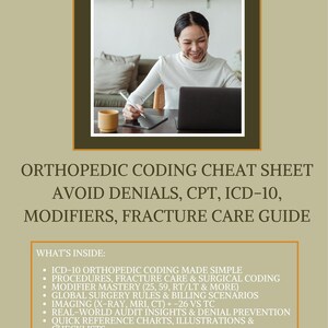Guida alla codifica ortopedica / ICD-10, CPT, modificatori, trattamento delle fratture (PDF)