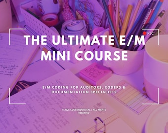 Minicurso de codificación E/M / Guía de referencia de codificación médica (PDF)