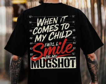 Camiseta con foto policial para padres, regalo protector para mamá y papá, camiseta divertida para niños