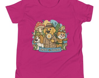 Camiseta de manga corta juvenil del Sniff Squad - Reclutas novatos n.° 1