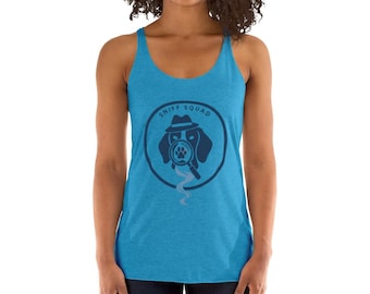 Sniff Squad Women's Racerback Tank - Agent Dexter