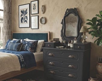 19th Century Victorian Wishbone Dresser (Free shipping nationwide)