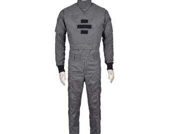 Disfraz de armadura Beskar mandaloriana de Din Djarin / Traje de vuelo de cosplay de cazarrecompensas