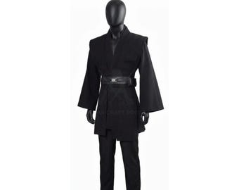 Disfraz de túnica Laku inspirado en Star Wars / Túnica con capucha, conjunto completo para cosplay / atuendo de Halloween