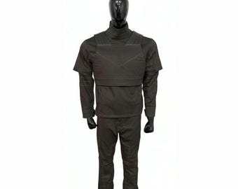 Traje de vuelo y chaleco antibalas de Din Djarin Mandaloriano / Cosplay de cazarrecompensas de Star Wars / Traje de partes blandas de armadura Beskar / Traje personalizado