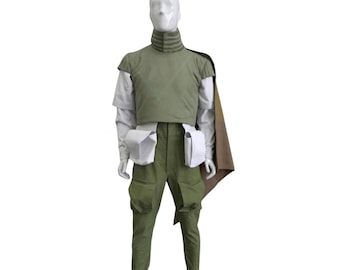 Disfraz de Boba Fett de Marvel Comics (partes blandas) / Traje de vuelo de Boba Fett / Traje de cosplay de Mandalorian de Star Wars / Base de armadura de ciencia ficción