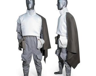 Disfraz completo inspirado en Boba Fett / Armadura de cazarrecompensas mandaloriano / Conjunto completo de Star Wars / Disfraz de Halloween y ciencia ficción