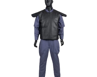 Jango Fett Inspired Flight Suit & Armor Vest Cosplay | Mandalorian Bounty Hunter Costume | Star Wars Mercenary Outfit