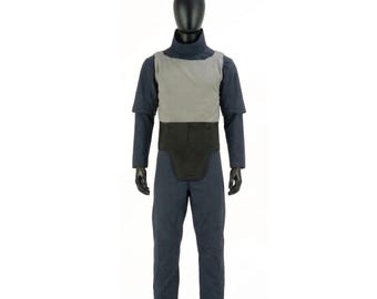 Traje de vuelo y chaleco antibalas inspirados en The Mandalorian, disfraz de cazarrecompensas para cosplay, partes blandas de armadura de Star Wars / atuendo personalizado para Halloween