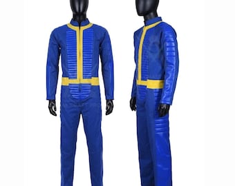 Disfraz de mono de refugio de Fallout / Traje de habitante del refugio postapocalíptico, atuendo de Halloween