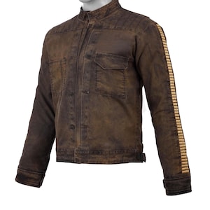 Cassian Andor Cosplay Jacket | Star Wars Inspired Rebel Brown Jacket for Costume Fans