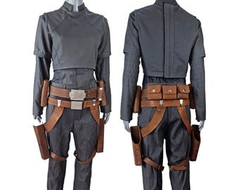 Sabine Wren Inspired Cosplay Costume with Leather Belt | Star Wars Rebels Outfit