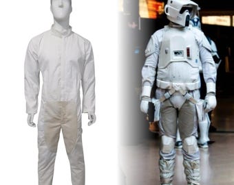 Piezas blandas del traje de vuelo Snow Scout de Star Wars: disfraz interior de soldado
