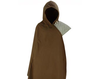 Jedi & Mandalorian Inspired Poncho Cloak | Star Wars Bounty Hunter Cosplay