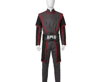 SW Mando Gar Saxon Costume With Belt | Mandalorian Flight Suit Cosplay | Star Wars Inspired Armor Undersuit Outfit