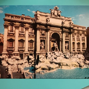 Roma - Fontana di Trevi - Carte postale ancienne
