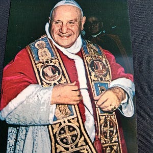 Roma - Pope John XXIII - Vintage Postcard