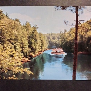 The Narrows - Clipper Winnebago - Wisconsin Dells, Wisconsin - carte postale vintage