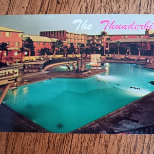Thunderbird Hotel - Las Vegas, Nevada - Vintage Postkarte