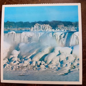 Frozen Niagara - vintage ansichtkaart