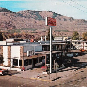 Cartão Postal Camaray Motels - Oroville & Blaine, Washington - Vintage