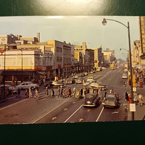Michail Griffin Allee - Chicago, Illinois - Vintage Postkarte