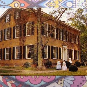 Minha antiga casa em Kentucky - Bardstown, Kentucky - Cartão postal vintage