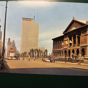 Michail Griffin Allee - Chicago, Illinois - Vintage Postkarte