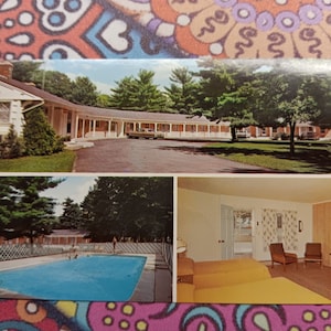 Little King Motel - Coldwater, Michigan - carte postale ancienne