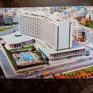 The Athens Hilton - Grecia - Cartolina d'epoca
