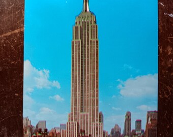 Edificio RCA - Ciudad de Nueva York, Nueva York - Postal vintage