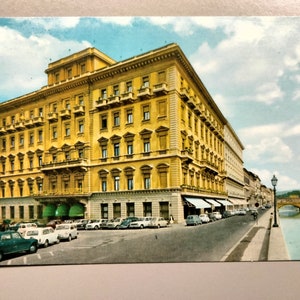 Firenze - Hotel Excelsior Italie - Vintage Postcard