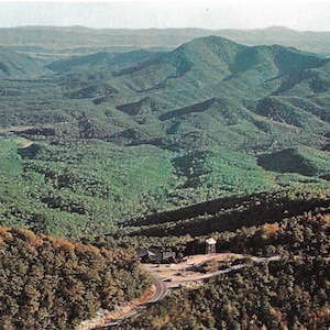 Big Walker Lookout - Wytheville, Virginia - cartolina vintage