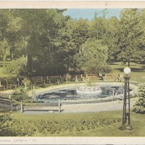 Victoria Park - London, Ontario Vintage Postcard