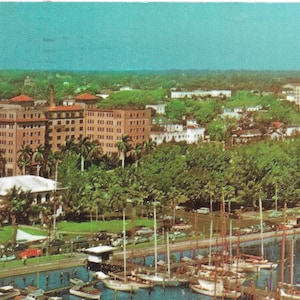 Cartão Postal Soreno Hotel - São Petersburgo, Flórida - Vintage 1955