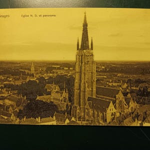 Brügge - Elise N D et Panorama - Belgien - Vintage Postkarte