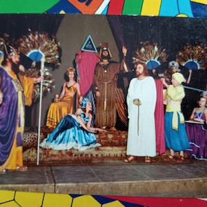Jesús llevado ante el rey Herodes - Pasión de Cristo en Black Hills - Postal antigua