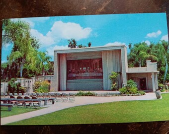 View of The Great Masterpiece - a Mosaic of Leonardo Da Vinci - Vintage Postcard