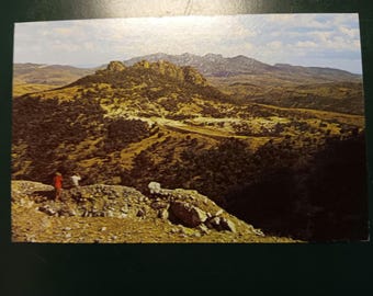 Big Bend Country of Texas - vintage ansichtkaart